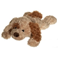 Liggande Hund, Gosedjur 100 cm, Beige, Teddykompaniet