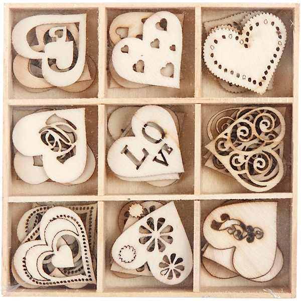 Trepynt, love, str. 28 mm, 45 stk./ 1 pk.