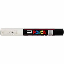 Posca Marker, valkoinen, nro PC-1M, paksuus 0,7 mm, 1 kpl