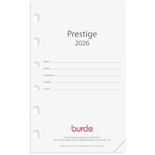 Kalender 2026 Compact Kalendersats Prestige 79x127 mm Burde