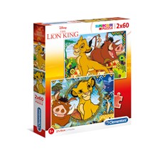 Special Collection Lion King Puslespill 2x60 brikker Clementoni