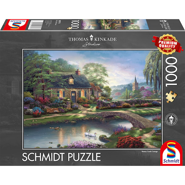 Pussel Stoney Creek Cottage 1000 bitar Schmidt