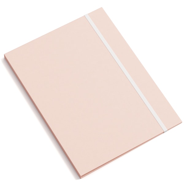 Mappe Paulina A4 Dusty Pink Bigso Box of Sweden