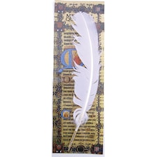 Fjäderpenna Kalligrafispets Vit Ancestors