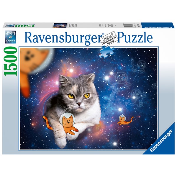 Cats In Space, Pussel 1500 bitar, Ravensburger