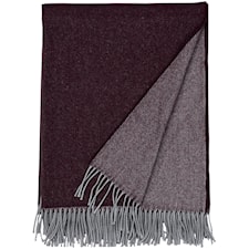 GANT Home Mere Pledd Merinoull/Kasjmir 130x180 cm Potent Purple