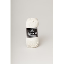 Svarta Fåret Stina 8/8 lanka puuvilla 50g valkaisematon 205