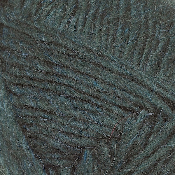 Lett-lopi Ullgarn 50g Mörkgrön Melange (11405)