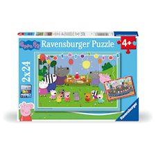 Peppa Pig Palapelit 2x24 palaa, Ravensburger