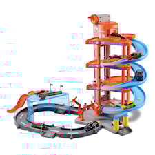 1:43 Street Fire Mega Dealer Showroom Garage