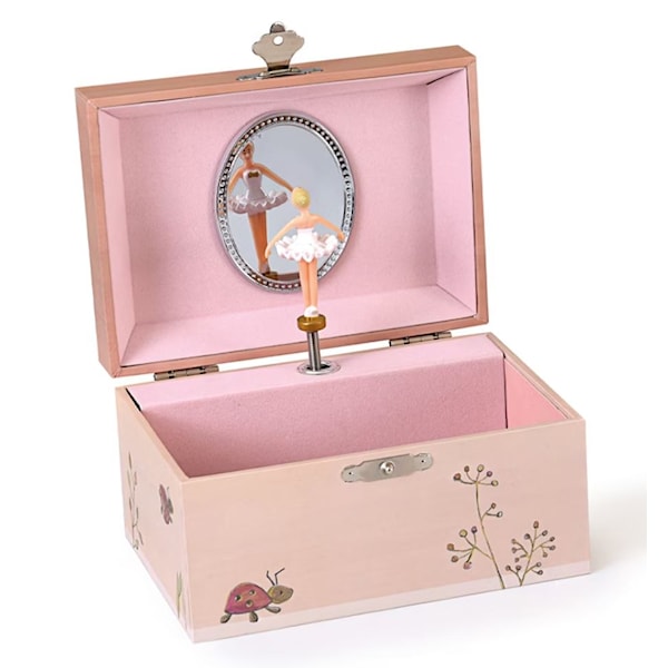 Egmont Toys - Musical Jewelry Box Ladybug - Pink - 15 x 10 x 9 cm