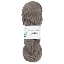 Lovikka 100 g Mellanbrun 209 Viking Garn