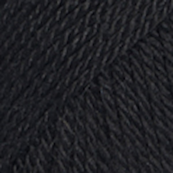 Drops Babyalpaca Silk Garn Silkesmix 50g Svart (8903)