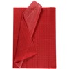 Silkepapir, 50x70 cm, 14 g, rød, 6 ark/ 1 pk.