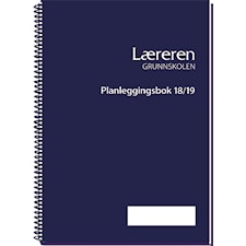 Lærerplanlegger 7.sans Læreren Grunnskolen 2018-2019 spiralisert