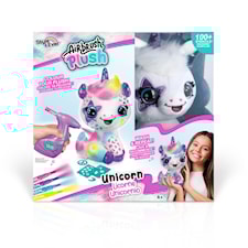 Airbrush Plysch - Yksisarvinen
