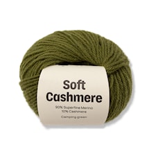 Soft Cashmere Kashmir/merinovilla 25 gr Merino/Camping green A745 Adlibris