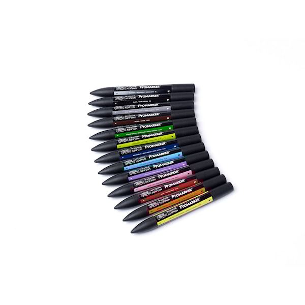 Markør penn Winsor & Newton Promaker Manga FANTASY 12+1 Sett