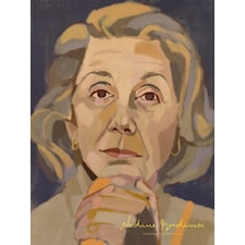 Porträtt Nadine Gordimer Poster A4