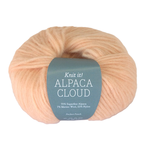Alpaca Cloud 50 g Perfect Peach (A528) Adlibris