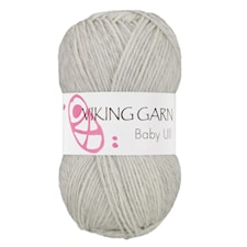 Baby Ull 50 g helmenharmaa Viking Garn