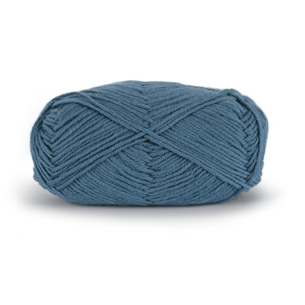 Dale Garn Lerke Ull Bomull Mix 50 g Denimblå 8105