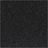 Strykestoff, A5, 148x210 mm, glitter, svart, 1 ark