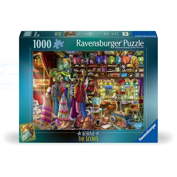 Bak kulissene Puslespill 1000 brikker, Ravensburger