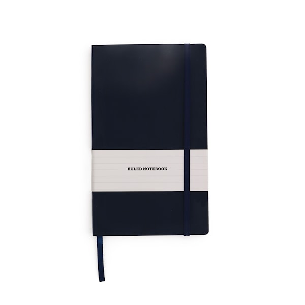 Anteckningsbok A5 Linjerat Adlibris Night Blue