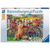 Cute dogs in the garden 500p Ravensburger