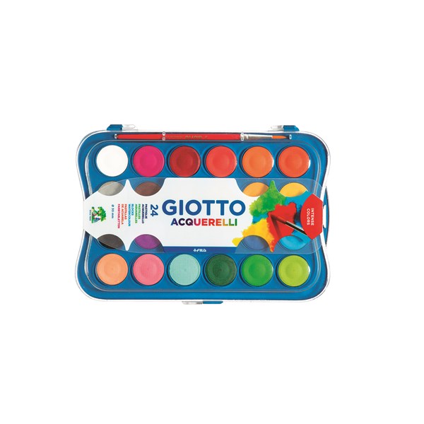 Giotto Vattenfärg 24-pack