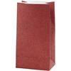 Papirpose, rød, H: 17 cm, str. 6x9 cm, 200 g, 8 stk./ 1 pk.