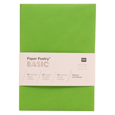 Basic Envelope C6 Light Green