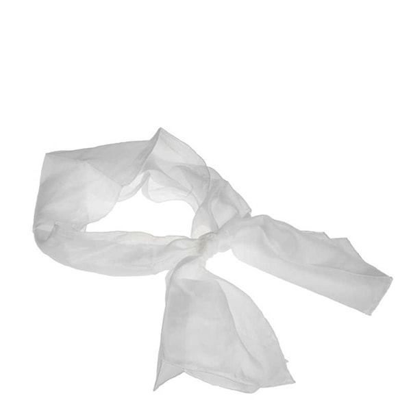 Silketørkle, str. 45x180 cm, Pongé 5, 22 g, 1 stk.
