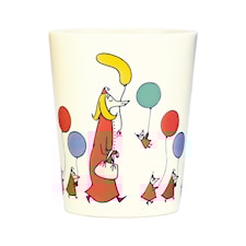 Mumin Festligheter Tumblermugg Beige Rätt Start