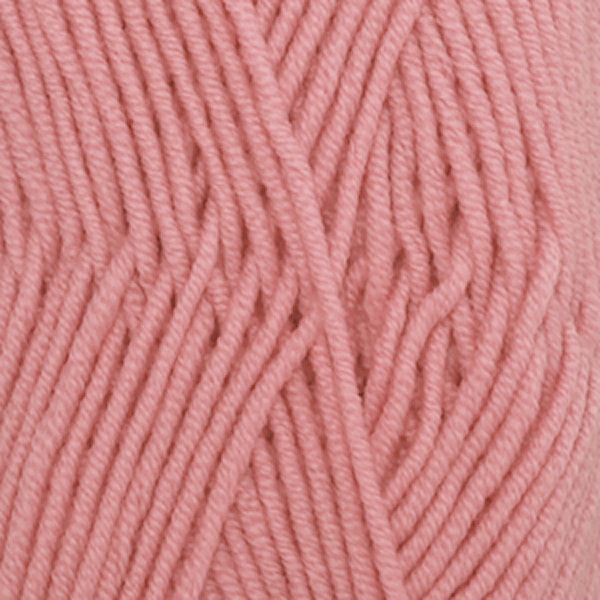 Drops Merino Extra Fine Uni Colour Garn Ullgarn 50g Rose 33