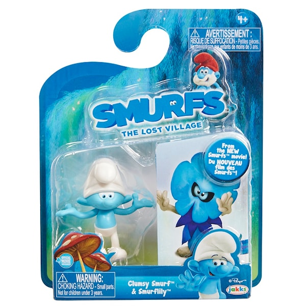Clumsy and Smurflily 2- Pack Jakks Pacific Smurfarna Clumsy and Smurflily 2- Pack Jakks Pacific Smurfarna
