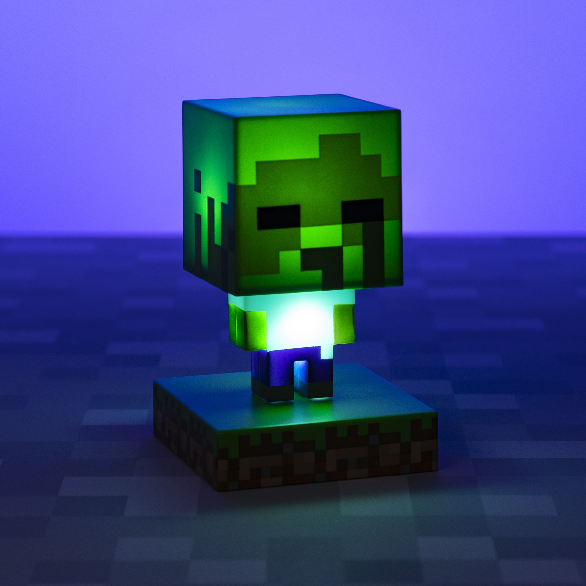 Minecraft Zombie 3D Lampa Minecraft Zombie 3D Lampa