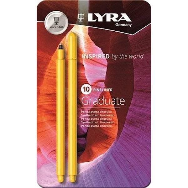 Lyra Graduate Fineliner 10-pack