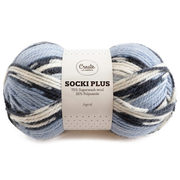Adlibris SOCKI PLUS 100g Ingrid B042