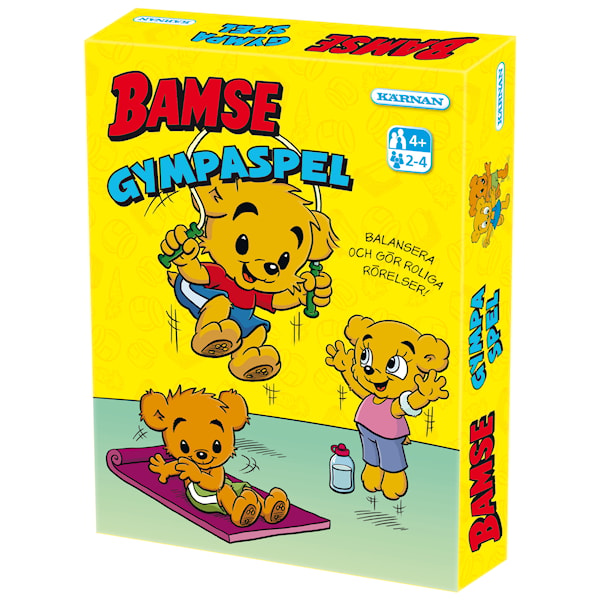 Barnspel Bamse Gympaspel Kärnan