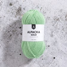 Alpacka Solo Ullgarn 50 g Frosty Green Järbo