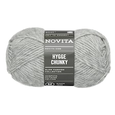 Hygge Chunky Ullgarn 100 gr Sten 043 Novita