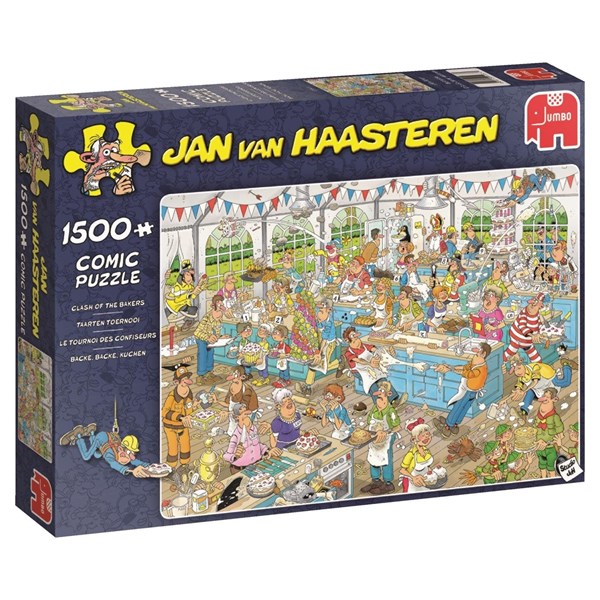 Jan Van Haasteren, The Clash of the Bakers, Pussel, 1500 bitar