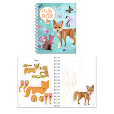 Stort Kreativt Pysselset Fluffiga Djur Djeco