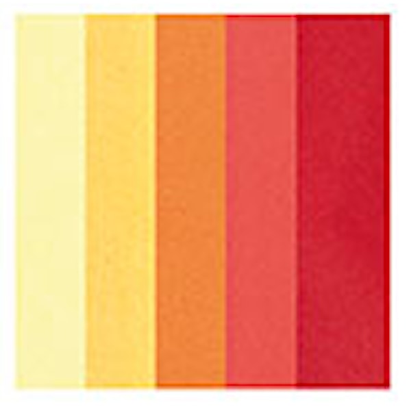 Silkespapper Mix 50x70 cm Röd 5 Ark