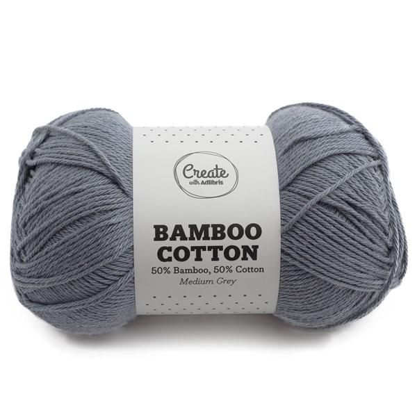 Bamboo Cotton 100 g Adlibris (medium grey, laventeli+ 17 muuta väriä)|  Adlibris verkkokauppa – Laaja valikoima ja edulliset hinnat