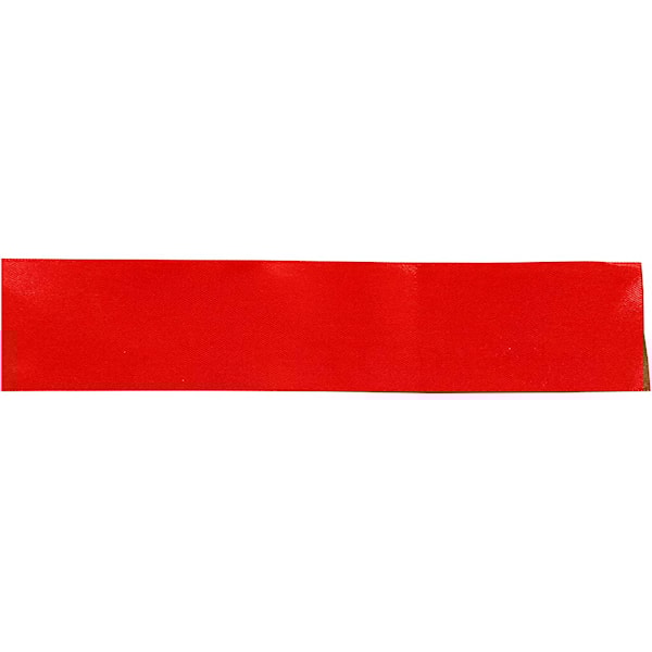 Sidenband 38 mm x 3 m Röd
