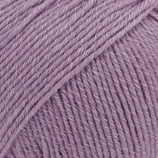 Cotton Merino Uni Colour Lanka Villasekoitus 50 g Lavender 23 Drops