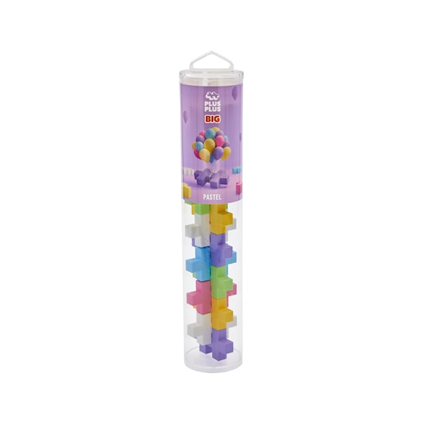 Plus-Plus BIG Pastel / 15pcs Tube